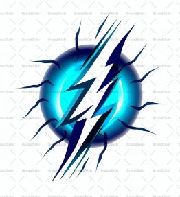 Energiegeladener Blitz